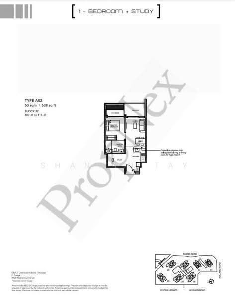 Leedon Green, 32 Leedon Heights, Tanglin / Holland / Bukit Timah, 1 Bedroom, 538 sqft, Condominium For Rent, by Shannen Tay, 500292998 - PropertyGuru.com.sg