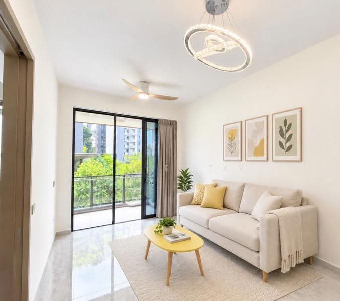 Leedon Green, 32 Leedon Heights, Tanglin / Holland / Bukit Timah, 1 Bedroom, 538 sqft, Condominium For Rent, by Shannen Tay, 500292998 - Living Room - PropertyGuru.com.sg