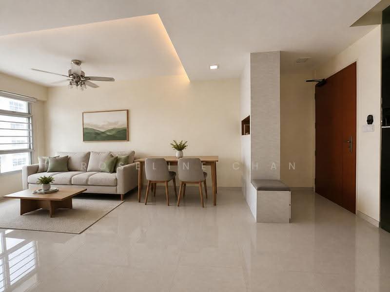 207C Punggol Place, 207C Punggol Place, Hougang / Punggol / Sengkang, 3 Bedrooms, 990 sqft, HDB Flat For Sale, by Roseline Chan, 500293068 - Living Room- Artist Impression - PropertyGuru.com.sg