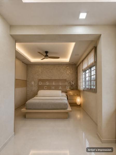 207C Punggol Place, 207C Punggol Place, Hougang / Punggol / Sengkang, 3 Bedrooms, 990 sqft, HDB Flat For Sale, by Roseline Chan, 500293068 - Master+Common Bedroom- Artist Impression - PropertyGuru.com.sg