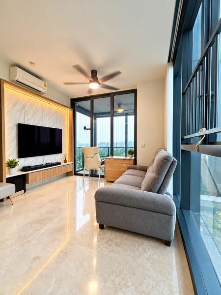 Parc Clematis, 6A Jalan Lempeng, Buona Vista / West Coast / Clementi New Town, 3 Bedrooms, 1,249 sqft, Condominium For Sale, by YT Tan (陈永达), 500293088 - Living Room - PropertyGuru.com.sg