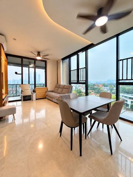 Parc Clematis, 6A Jalan Lempeng, Buona Vista / West Coast / Clementi New Town, 3 Bedrooms, 1,249 sqft, Condominium For Sale, by YT Tan (陈永达), 500293088 - Living Room - PropertyGuru.com.sg