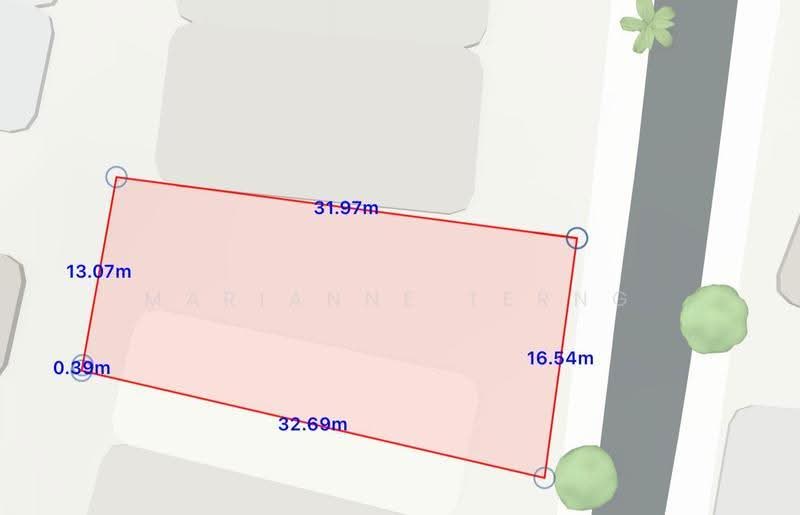 Hillview Garden Estate, Jalan Dermawan | Jalan Gumilang | Jalan Remaja | Chu Yen Street | Chu Lin Road | Jalan Intan | Jalan Zamrud | Elizabeth Drive, Dairy Farm / Bukit Panjang / Choa Chu Kang, 4 Bedrooms, 1,900 sqft, Semi-Detached House For Sale, by Marianne Terng, 500293151 - Plot Dimensions - PropertyGuru.com.sg