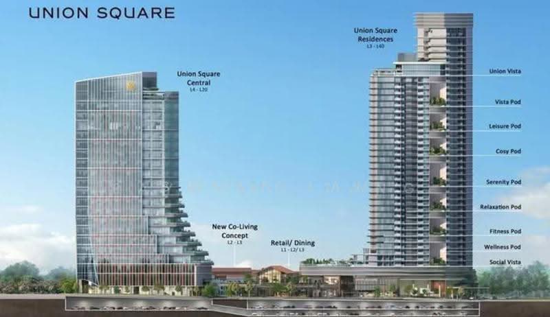 Union Square Residences, 28 Havelock Road,, Boat Quay / Raffles Place / Marina, 5 Bedrooms, 2,476 sqft, Condominium For Sale, by Susan Lam, 500293184 - Exterior - PropertyGuru.com.sg