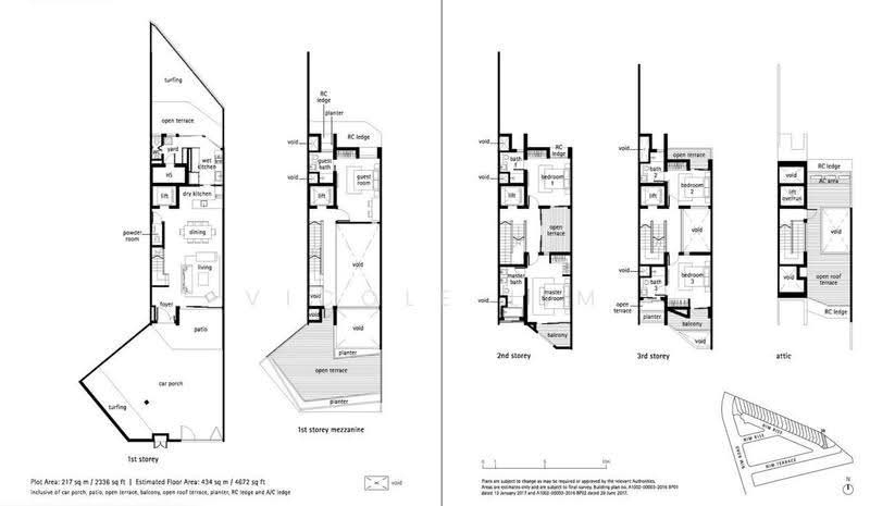 Nim Collection, 39 Nim Terrace, Seletar / Yio Chu Kang, 5 Bedrooms, 4,672 sqft, Terraced House For Sale, by Vicole Lim, 500293187 - PropertyGuru.com.sg