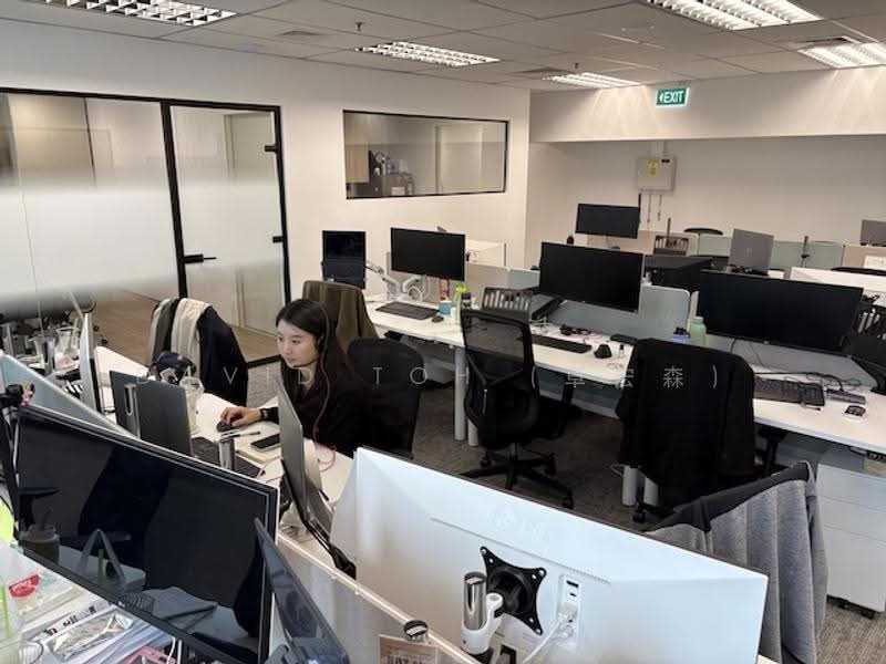 Modern Fitted Office, Raffles Place, Raffles Place Robinson Road Shenton Way Cecil Street Tanjong Pagar, Boat Quay / Raffles Place / Marina, 1,442 sqft, Office For Rent, by David Toh (卓宏森), 500293228 - Interior - CommercialGuru.com.sg