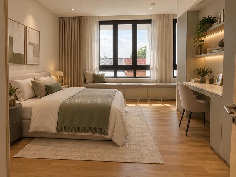 **LANDED7772@**BRAND NEW READY TERRACE IN CITY FRINGE, Cambridge Road, Farrer Park, Serangoon Rd, Farrer Park / Serangoon Rd, 5 Bedrooms, 6,000 sqft, Terraced House For Sale, by Sheryl Yeo, 500293253 - Bedroom - PropertyGuru.com.sg