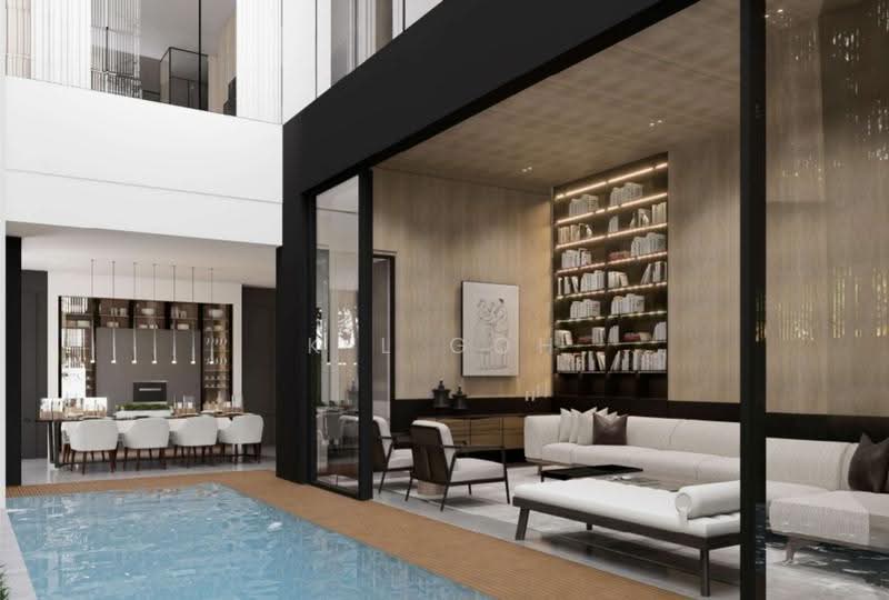 **LANDED7772**PAIR OF BRAND NEW SEMI D WITH WIDE FRONTAGE WALK TO MRT, 1KM TO SCGS, ACS, Robin Close, Steven Road, Tanglin / Holland / Bukit Timah, 6 Bedrooms, 5,988 sqft, Semi-Detached House For Sale, by K L Goh, 500293257 - Living Room - PropertyGuru.com.sg