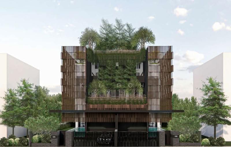 **LANDED7772**PAIR OF BRAND NEW SEMI D WITH WIDE FRONTAGE WALK TO MRT, 1KM TO SCGS, ACS, Robin Close, Steven Road, Tanglin / Holland / Bukit Timah, 6 Bedrooms, 5,988 sqft, Semi-Detached House For Sale, by K L Goh, 500293257 - Exterior - PropertyGuru.com.sg