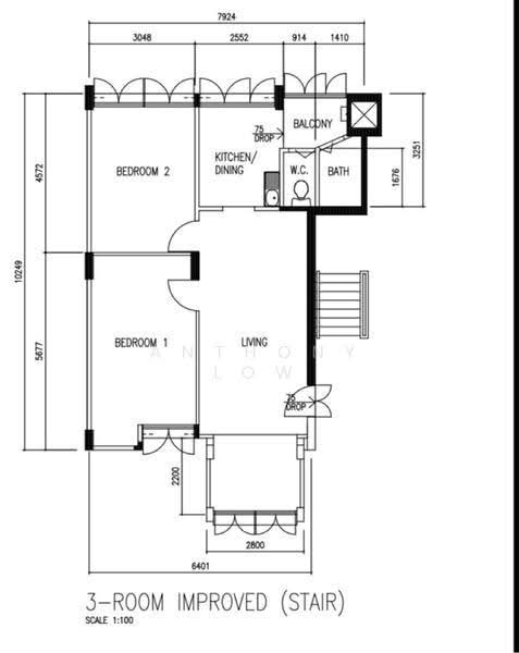 4 Queen's Road, 4 Queen's Road, Tanglin / Holland / Bukit Timah, 1 Bedroom, 785 sqft, HDB Flat For Sale, by Anthony Low, 500293332 - PropertyGuru.com.sg