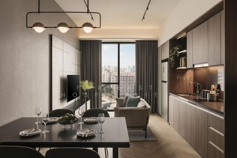 Quincy House Singapore, 5 Holland Village Way, Tanglin / Holland / Bukit Timah, 2 Bedrooms, 721 sqft, Apartment For Rent, by Alvin Chee, 500293391 - Kitchen - PropertyGuru.com.sg