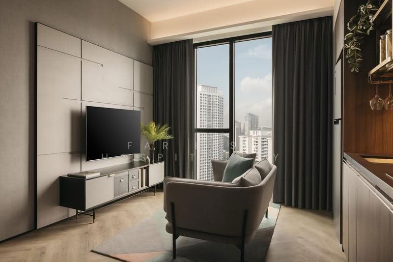 Quincy House Singapore, 5 Holland Village Way, Tanglin / Holland / Bukit Timah, 2 Bedrooms, 721 sqft, Apartment For Rent, by Alvin Chee, 500293391 - Living Room - PropertyGuru.com.sg