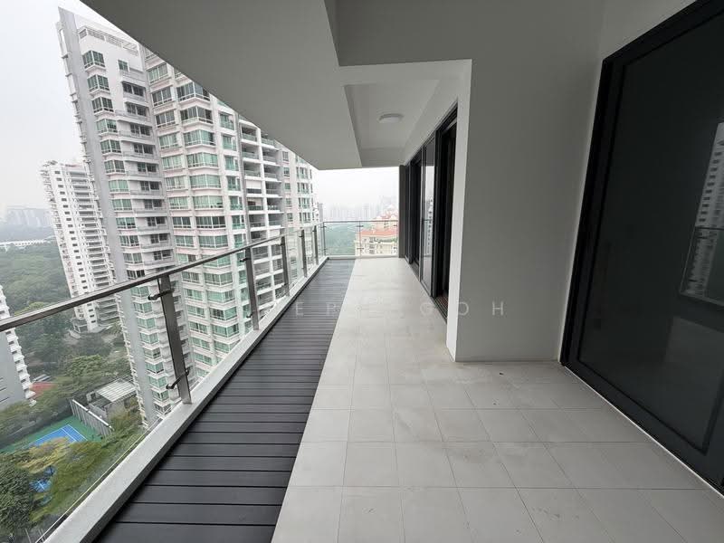 The Trizon, 8 Ridgewood Close, Tanglin / Holland / Bukit Timah, 3 Bedrooms, 1,593 sqft, Condominium For Rent, by Joseph Goh, 500293402 - Balcony - PropertyGuru.com.sg