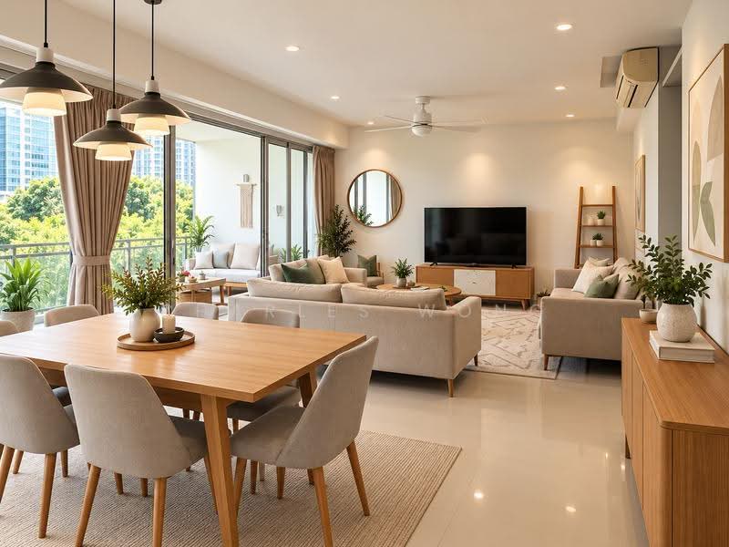 The Sea View, 33 Amber Road, East Coast / Marine Parade, 3 Bedrooms, 1,410 sqft, Condominium For Sale, by Charles Wong, 500293436 - Living Room - PropertyGuru.com.sg