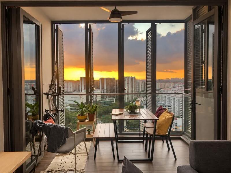 Hillsta, Phoenix Road, Dairy Farm / Bukit Panjang / Choa Chu Kang, 1 Bedroom, 581 sqft, Condominium For Sale, by Leon Low, 500293506 - Balcony - PropertyGuru.com.sg
