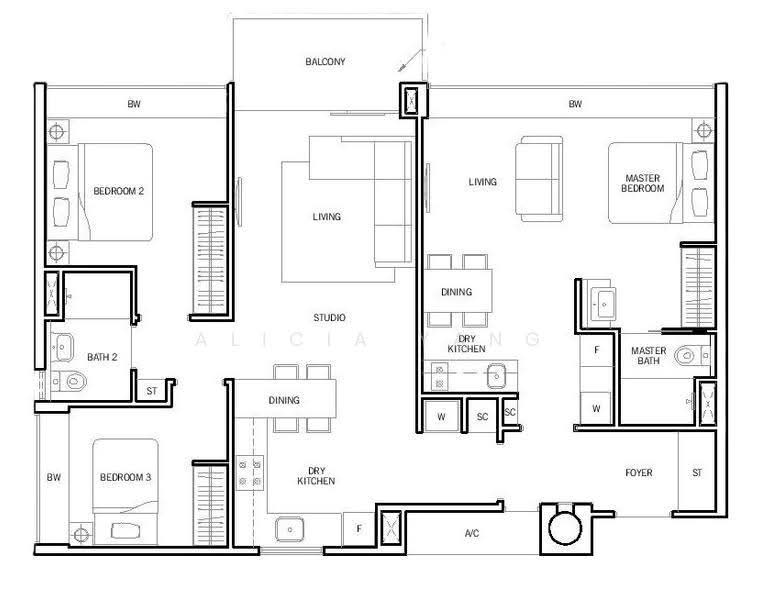 Flamingo Valley, 470 Siglap Road, East Coast / Marine Parade, 3 Bedrooms, 1,216 sqft, Condominium For Sale, by Alicia Yang, 500293564 - PropertyGuru.com.sg
