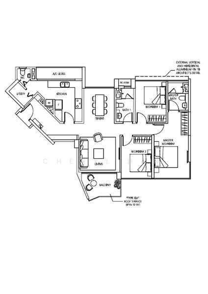 Waterbank at Dakota, 78 Dakota Crescent, Eunos / Geylang / Paya Lebar, 3 Bedrooms, 1,141 sqft, Condominium For Rent, by Cheryl Dan, 500293597 - PropertyGuru.com.sg