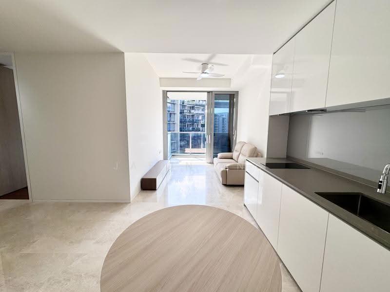 Spacious living and dining area
