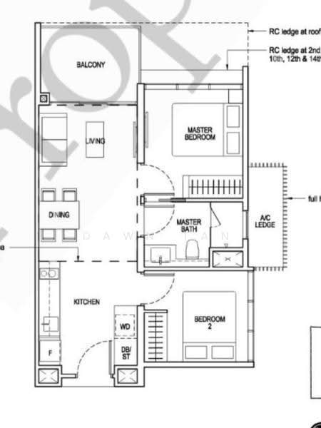 The Tapestry, 59 Tampines Street 86, Pasir Ris / Tampines, 2 Bedrooms, 603 sqft, Condominium For Rent, by Dawn Tan, 500293622 - PropertyGuru.com.sg