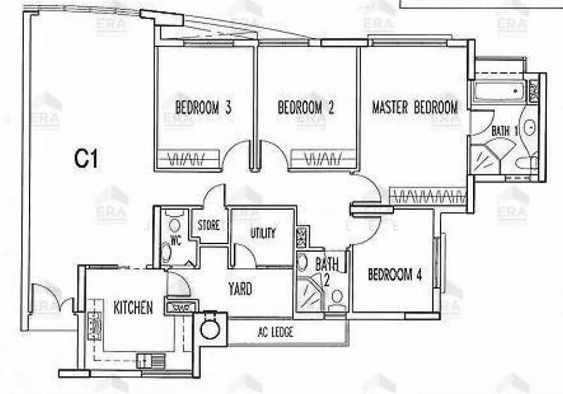 Haig Court, 156 Haig Road, East Coast / Marine Parade, 4 Bedrooms, 1,550 sqft, Condominium For Rent, by Jacqlyn Lee, 500293666 - PropertyGuru.com.sg