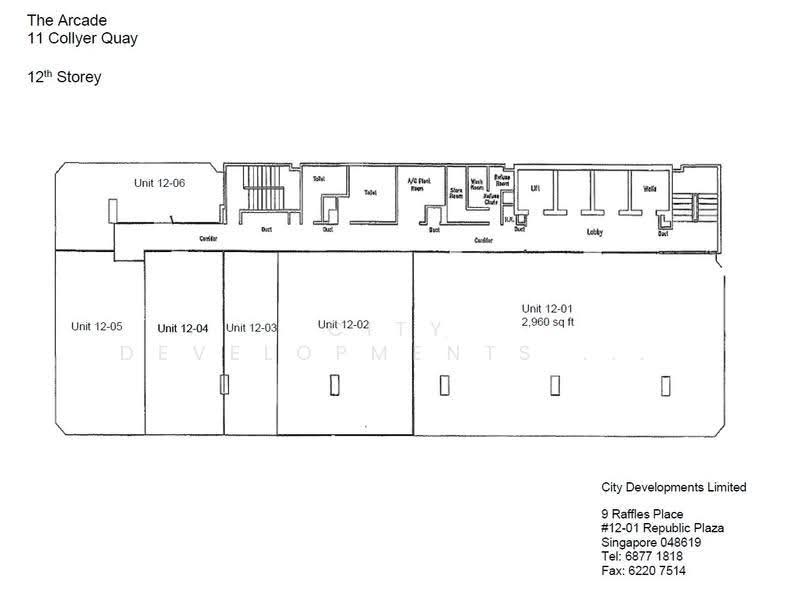 The Arcade, 11 Collyer Quay, Boat Quay / Raffles Place / Marina, 2,960 sqft, Office For Rent, by Sandar Htike, 500293704 - CommercialGuru.com.sg