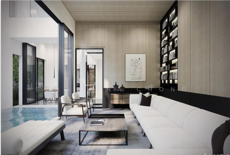 Brand New SEMI-D, 1km ACS & SCGS !, Margoliouth Road/Trevose Cres/Berrima Road/Harlyn Road/Robin Close/Steven Dr/White House Park, Tanglin / Holland / Bukit Timah, 7 Bedrooms, 8,527 sqft, Semi-Detached House For Sale, by Seraphina Chong, 500293747 - Living Room - PropertyGuru.com.sg
