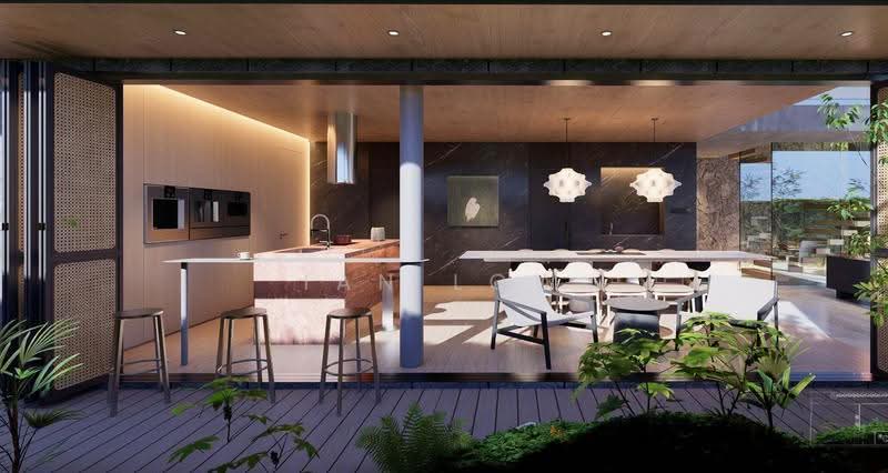NEW D15 Exclusive! 2 Brand-New Designer Semi-Ds, East Coast / Marine Parade, 6 Bedrooms, 6,500 sqft, Semi-Detached House For Sale, by Ian Low, 500293753 - Kitchen - PropertyGuru.com.sg