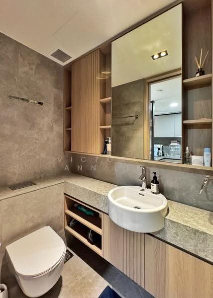 KI Residences At Brookvale, 20 Brookvale Drive, Clementi Park / Upper Bukit Timah, 2 Bedrooms, 753 sqft, Condominium For Rent, by Victoria Ann Lim, 500293781 - Bathroom - PropertyGuru.com.sg