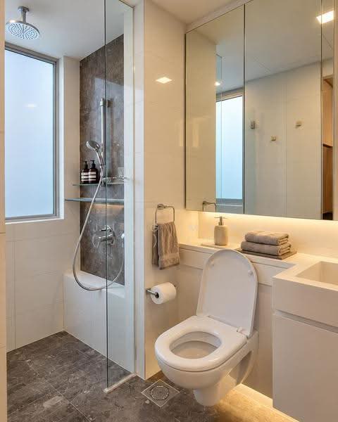One Amber, East Coast / Marine Parade, 1 Bedroom, 570 sqft, Condominium For Rent, by Jing Min (JM) Loo, 500293828 - Bathroom - PropertyGuru.com.sg