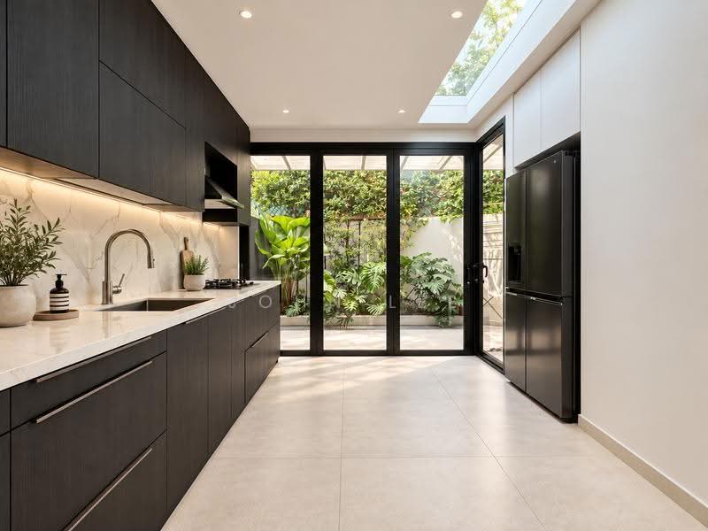 Brighton Avenue, Brighton, Serangoon Gardens vicinity, Hougang / Punggol / Sengkang, 5 Bedrooms, 3,500 sqft, Terraced House For Sale, by John Lee, 500293859 - Kitchen - PropertyGuru.com.sg