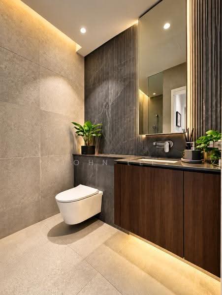 Brighton Avenue, Brighton, Serangoon Gardens vicinity, Hougang / Punggol / Sengkang, 5 Bedrooms, 3,500 sqft, Terraced House For Sale, by John Lee, 500293859 - Bathroom - PropertyGuru.com.sg