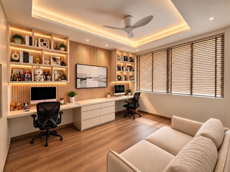 Brighton Avenue, Brighton, Serangoon Gardens vicinity, Hougang / Punggol / Sengkang, 5 Bedrooms, 3,500 sqft, Terraced House For Sale, by John Lee, 500293859 - Study - PropertyGuru.com.sg