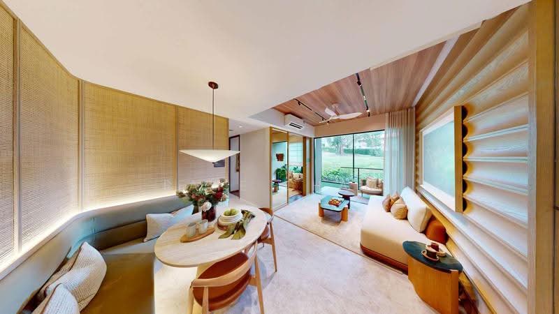 Vela Bay, 1 Bayshore Walk, Bedok / Upper East Coast, 5 Bedrooms, 1,582 sqft, Condominium For Sale, by Raye Cham, 500293936 - Living Room - PropertyGuru.com.sg