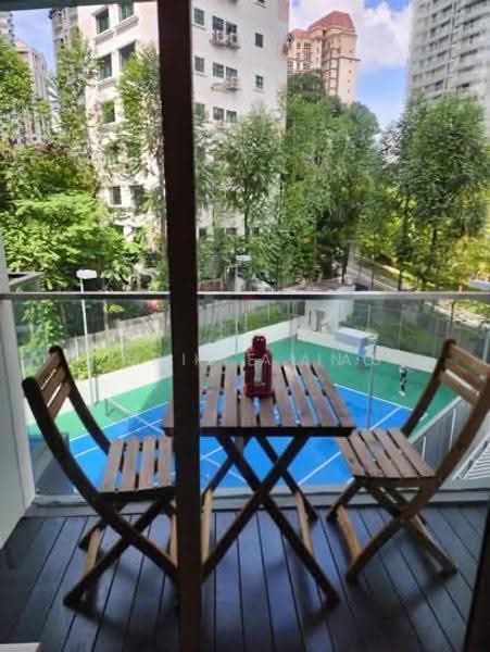 Espada, 48 Saint Thomas Walk, Orchard / River Valley, 1 Bedroom, 452 sqft, Condominium For Sale, by Farid Alias, 500293953 - Balcony - PropertyGuru.com.sg