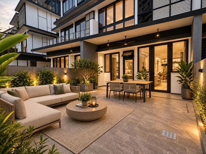 **LANDED7772@** BRAND NEW TERRACE IN D17 MINS TO BEACH AND DOWNTOWN EAST, Changi Airport / Changi Village, 5 Bedrooms, 4,027 sqft, Terraced House For Sale, by Sheryl Yeo, 500293963 - PropertyGuru.com.sg