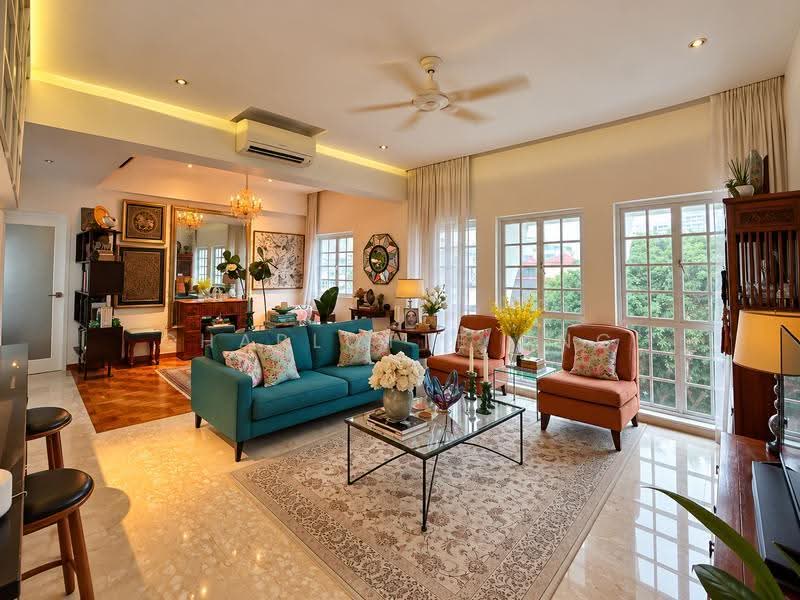 Eastwind Mansions, 102 Joo Chiat Terrace, East Coast / Marine Parade, 2 Bedrooms, 786 sqft, Condominium For Sale, by Charlotte Ang, 500294087 - Living Room - PropertyGuru.com.sg