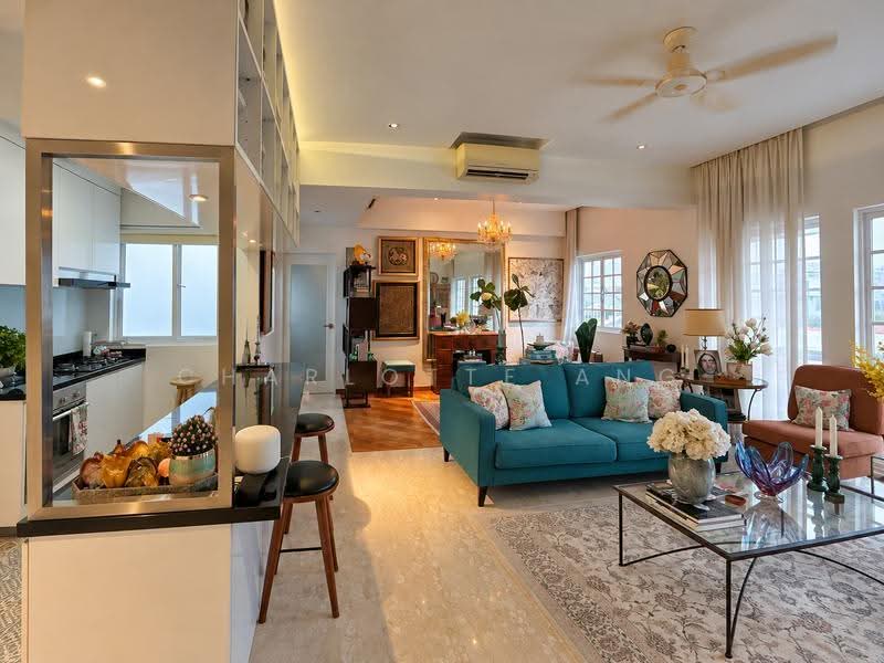 Eastwind Mansions, 102 Joo Chiat Terrace, East Coast / Marine Parade, 2 Bedrooms, 786 sqft, Condominium For Sale, by Charlotte Ang, 500294087 - Living Room - PropertyGuru.com.sg