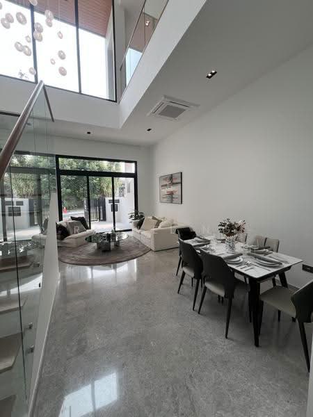 Brand new Jalan sankam inter terrace house, Jalan Sankam, Sembawang / Yishun, 5 Bedrooms, 4,834 sqft, Terraced House For Sale, by Rachel ng, 500294091 - Living Room - PropertyGuru.com.sg