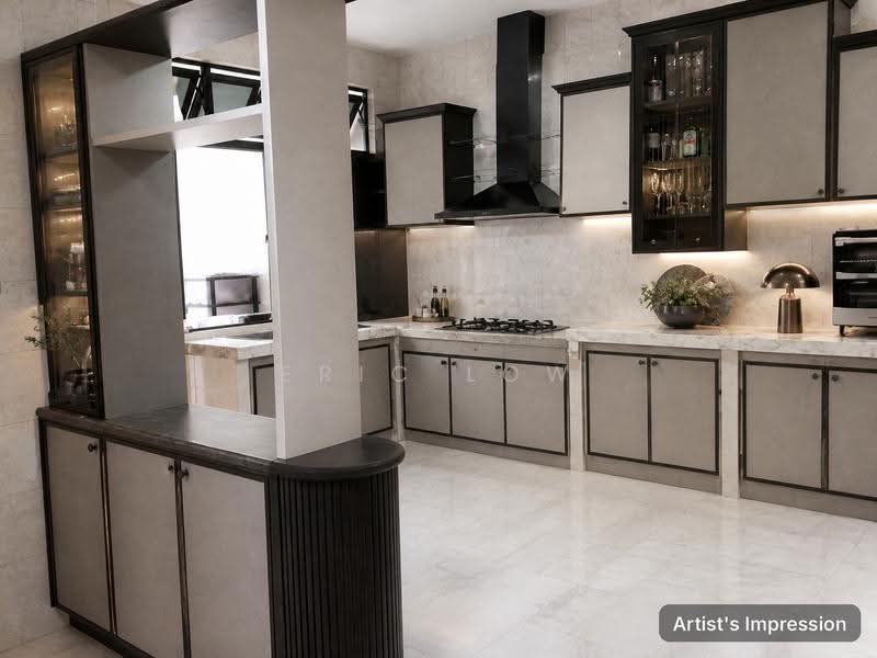 C.H.E.A.P 3 Sty Terrace near Kovan MRT | Exclusive, Florence Road, Hougang / Punggol / Sengkang, 4 Bedrooms, 3,800 sqft, Terraced House For Sale, by Eric Low, 500294094 - Kitchen - PropertyGuru.com.sg