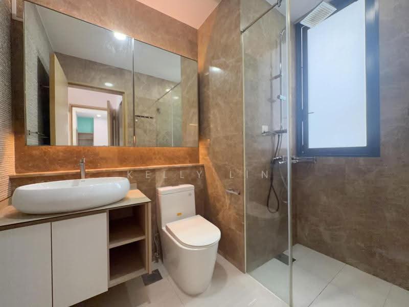 Boathouse Residences, 23 Upper Serangoon View, Hougang / Punggol / Sengkang, 2 Bedrooms, 915 sqft, Condominium For Rent, by Kelly Lin, 500294121 - Bathroom - PropertyGuru.com.sg
