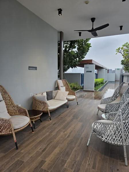 Rooftop reading corner