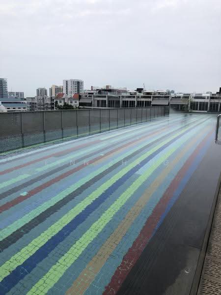 Rooftop pool