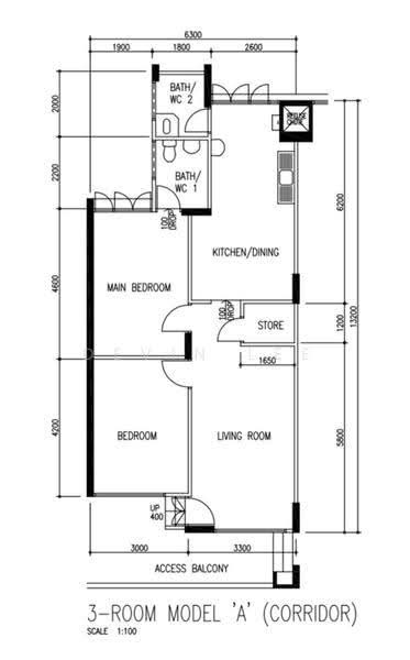 611 Clementi West Street 1, 611 Clementi West Street 1, Buona Vista / West Coast / Clementi New Town, 2 Bedrooms, 796 sqft, HDB Flat For Rent, by Devin Lee, 500294229 - PropertyGuru.com.sg
