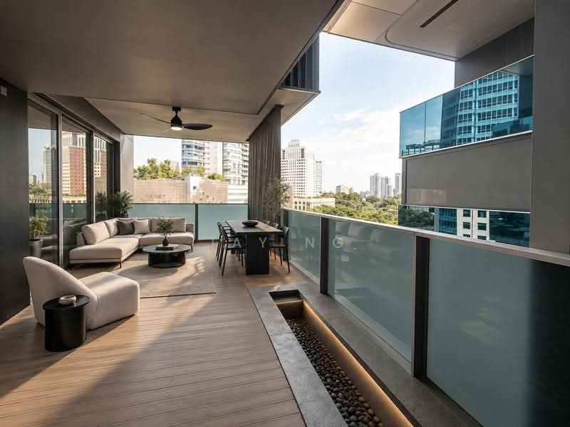 TwentyOne Angullia Park, 21 Angullia Park, Orchard / River Valley, 4 Bedrooms, 3,154 sqft, Condominium For Rent, by Jay Ng, 500294234 - Balcony - PropertyGuru.com.sg