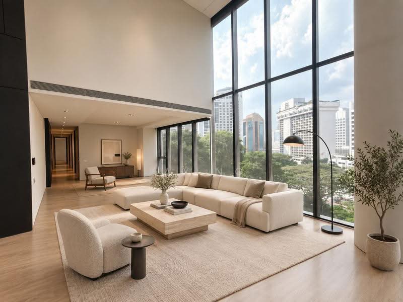 TwentyOne Angullia Park, 21 Angullia Park, Orchard / River Valley, 4 Bedrooms, 3,154 sqft, Condominium For Rent, by Jay Ng, 500294234 - Living Room - PropertyGuru.com.sg