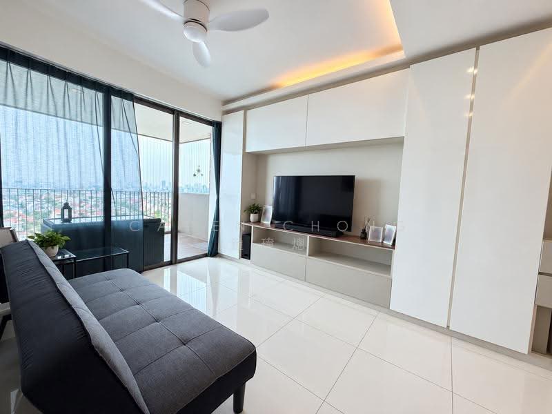 The Topiary, 11 Fernvale Lane, Seletar / Yio Chu Kang, 3 Bedrooms, 904 sqft, Condominium For Rent, by Caden Chong 鍾瑋熜, 500294236 - Living Room - PropertyGuru.com.sg