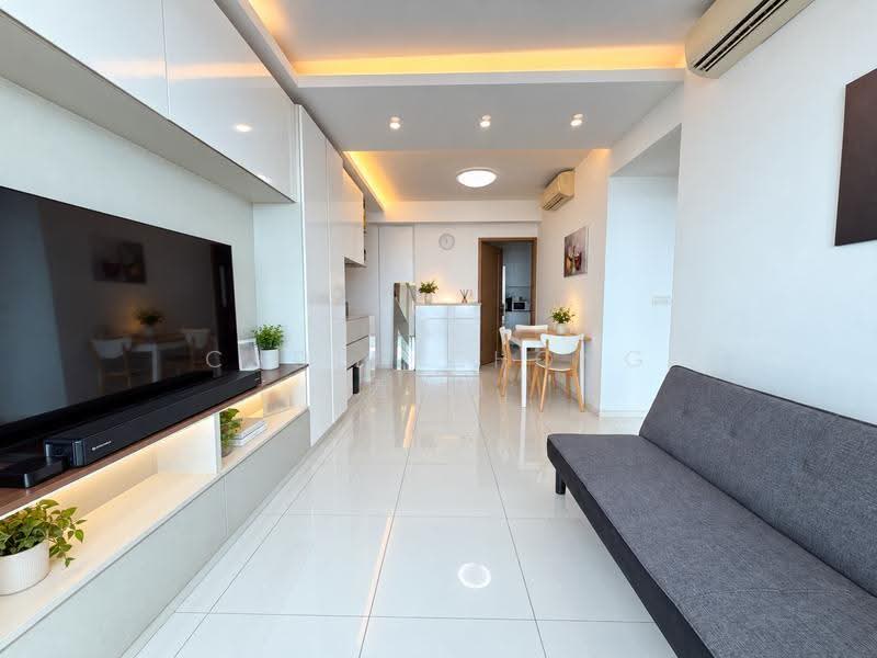 The Topiary, 11 Fernvale Lane, Seletar / Yio Chu Kang, 3 Bedrooms, 904 sqft, Condominium For Rent, by Caden Chong 鍾瑋熜, 500294236 - Living Room - PropertyGuru.com.sg