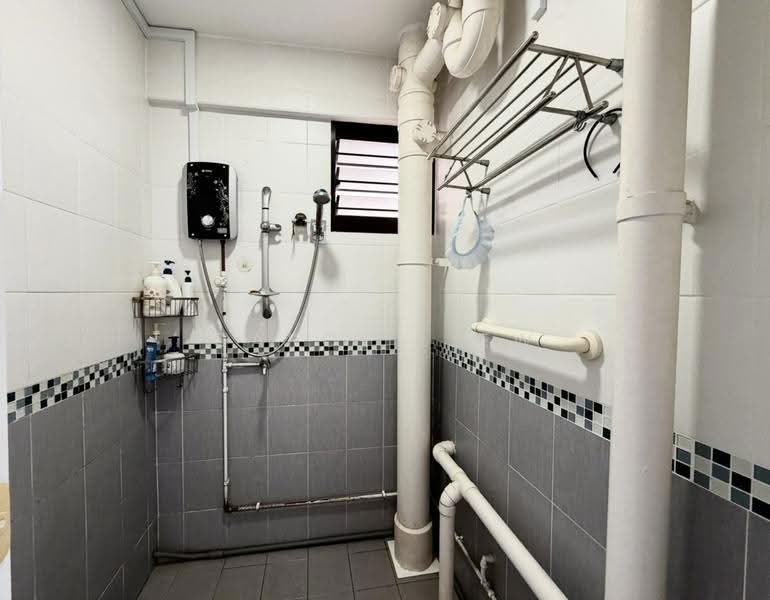 264 Waterloo Street, 264 Waterloo Street, Beach Road / Bugis / Rochor, 2 Bedrooms, 732 sqft, HDB Flat For Rent, by Carol Liew, 500294241 - Bathroom - PropertyGuru.com.sg