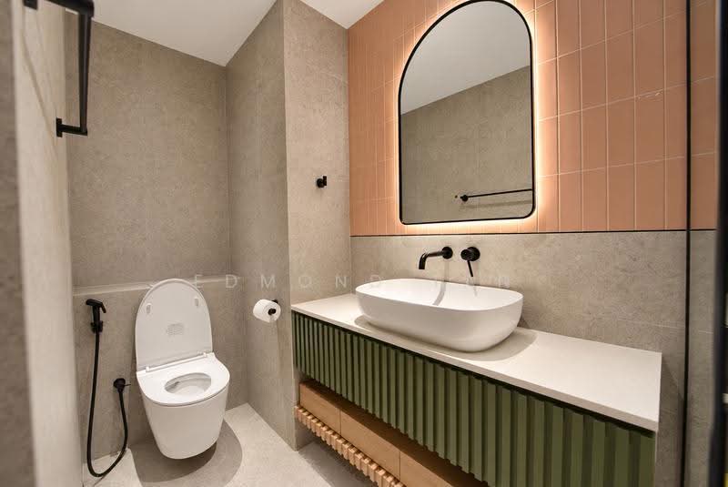Castle Green, 481 Yio Chu Kang Road, Mandai / Upper Thomson, 3 Bedrooms, 1,152 sqft, Condominium For Sale, by Edmond Tan, 500294243 - Bathroom - PropertyGuru.com.sg