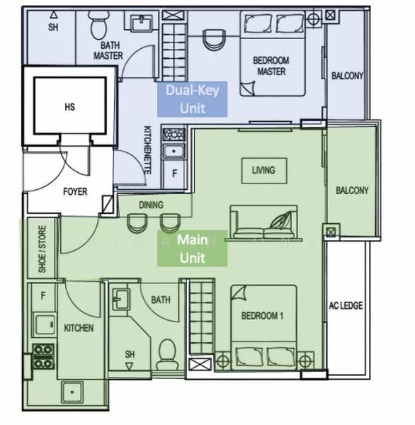 The Serenno, 103 Haig Road, East Coast / Marine Parade, 2 Bedrooms, 775 sqft, Apartment For Sale, by Micain Ong, 500294244 - PropertyGuru.com.sg